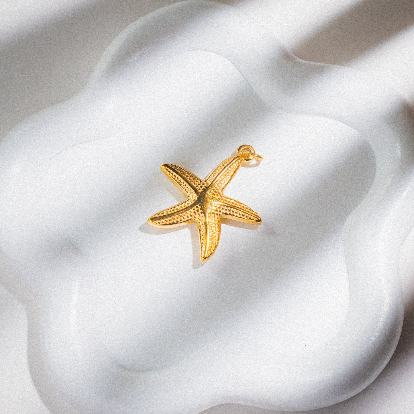 Gold Star Fish Necklace