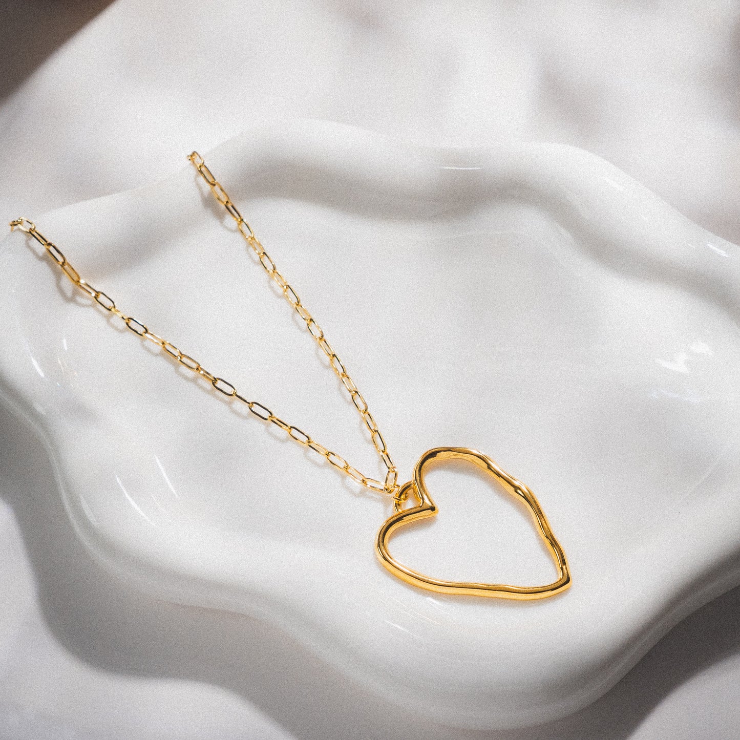 Gold Heart Necklace