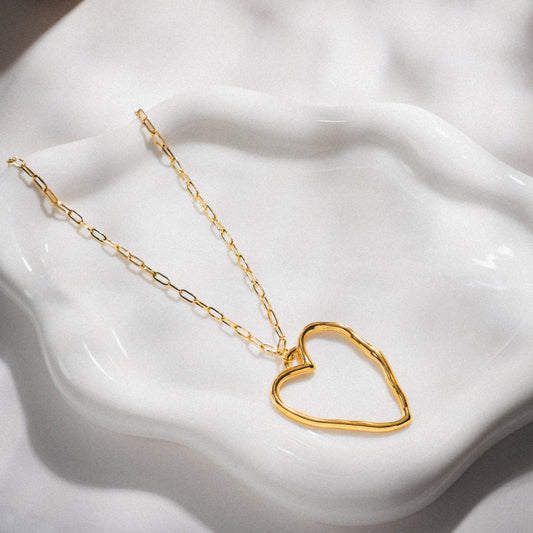 Gold Heart Necklace