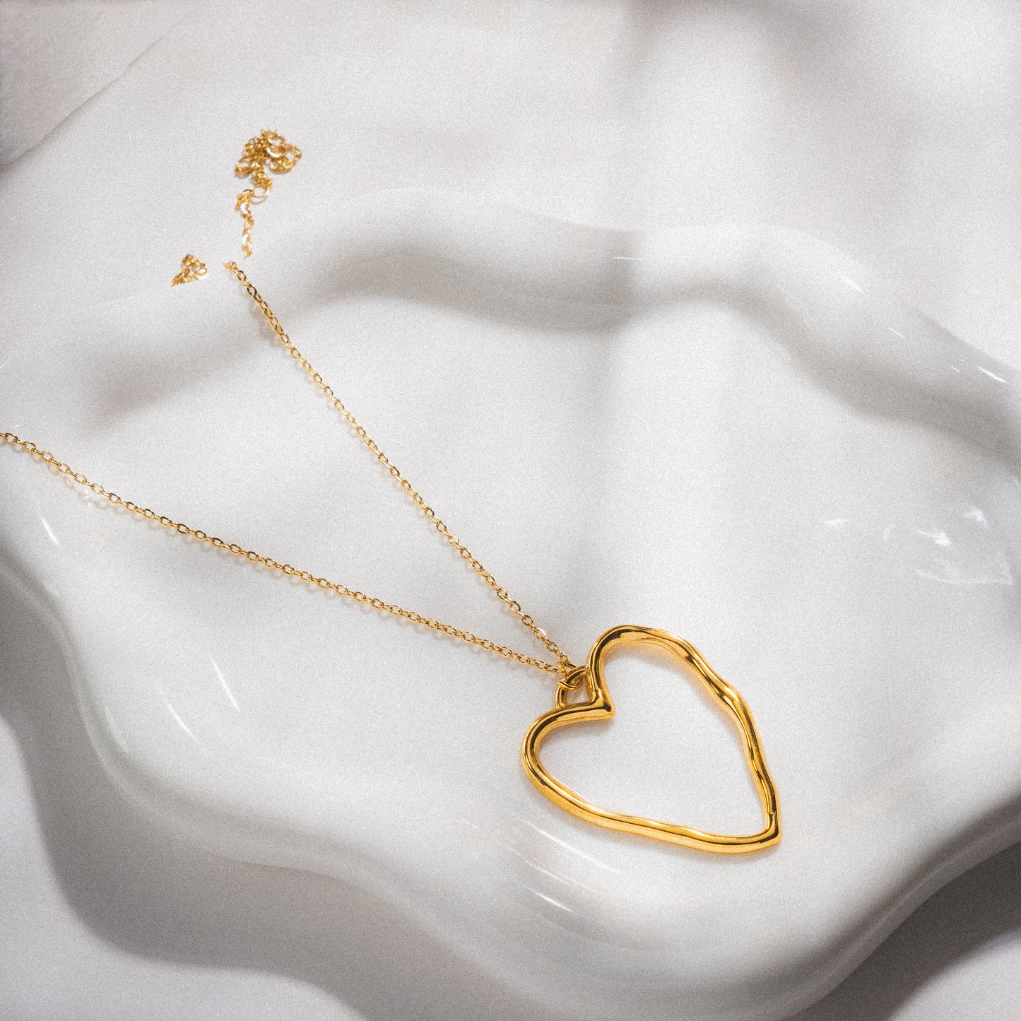 Gold Heart Necklace