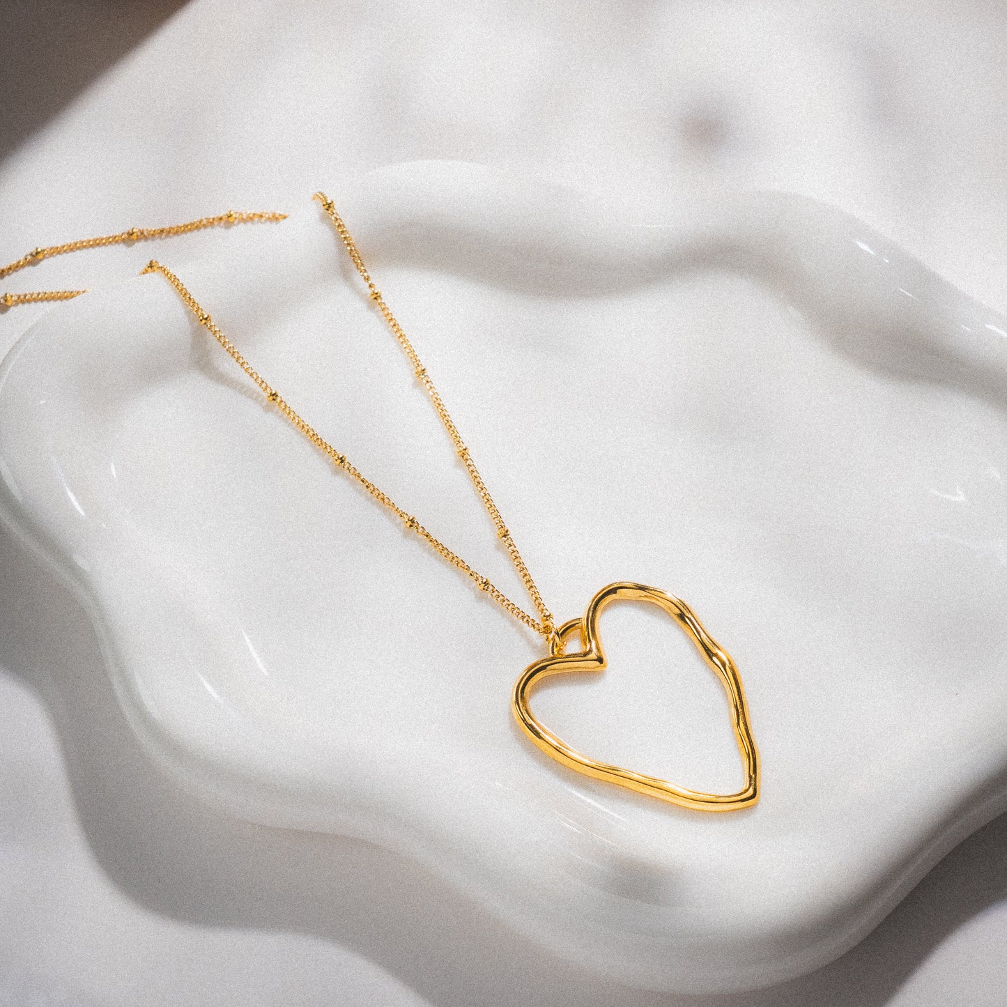 Gold Heart Necklace