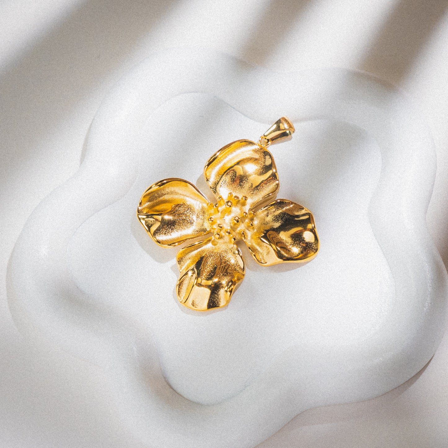 Gold Flower Necklace